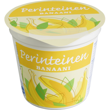 Perinteinen banaanijogurtti 150g