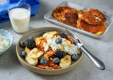 Glutenfria proteinpannkakor