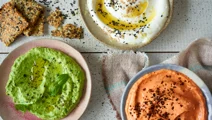 Hytteost dip