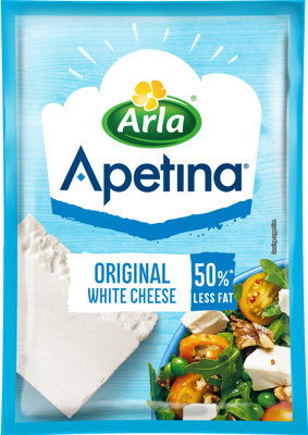 Arla Apetina® 50% Less Fat Original White Cheese 150g
