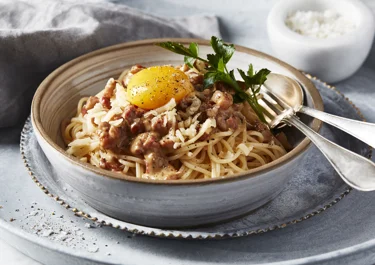 Pasta carbonara