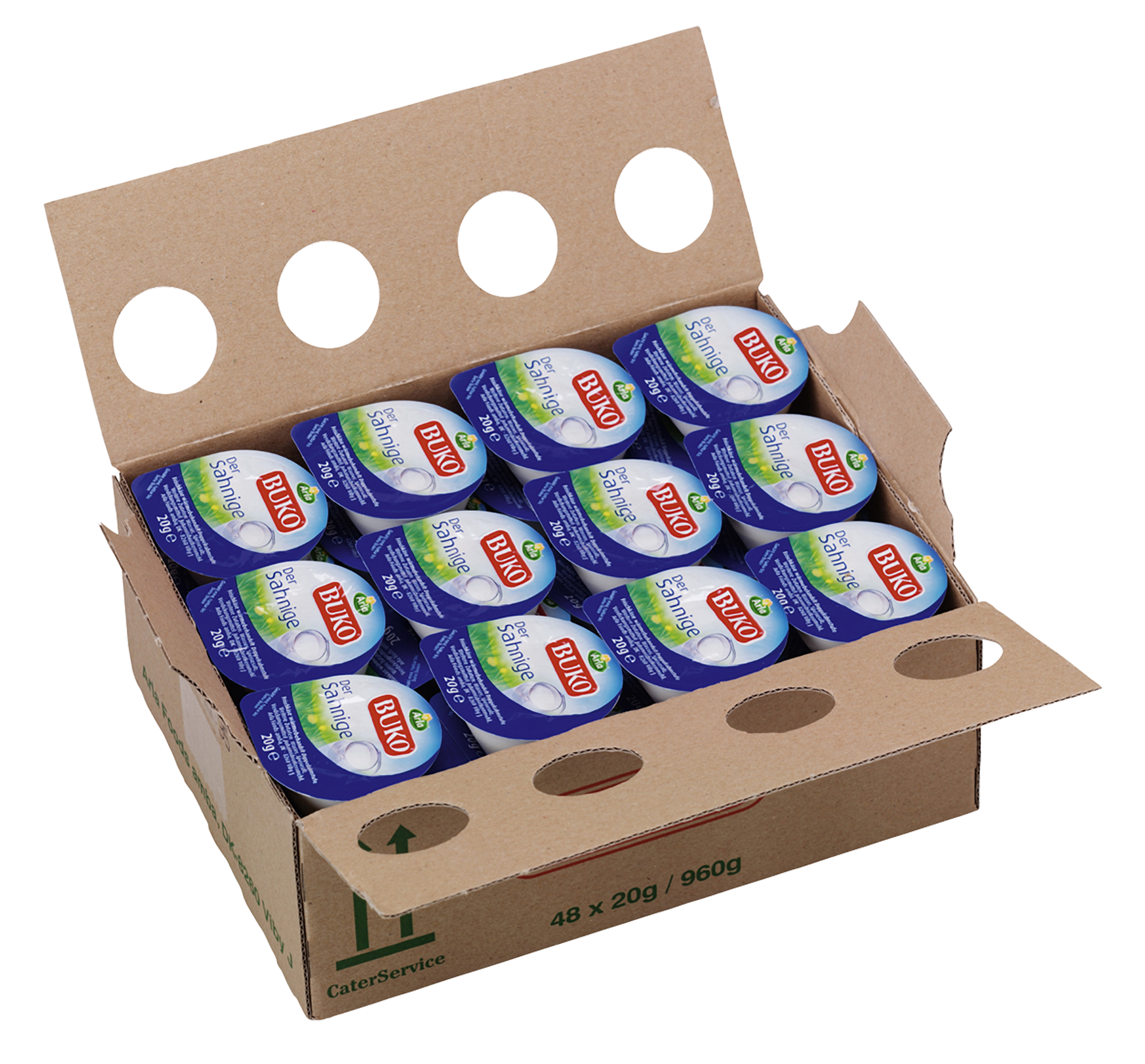 Arla Buko® Der Sahnige Portionsgrößen 48x20g