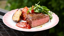 Entrecote med ancho-rub