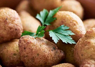 Buñuelos de bacalao con Arla Apetina