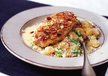 Kanelkyckling med mandel