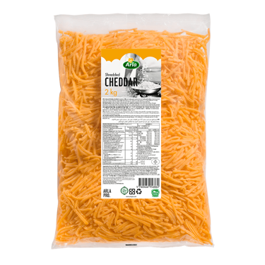 Shredded Cheddar, 2kg