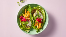 Spidskåls-tacos med kylling og avocado
