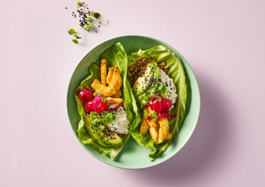 Spidskåls-tacos med kylling og avocado