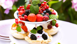 Pavlova marjavaahdolla