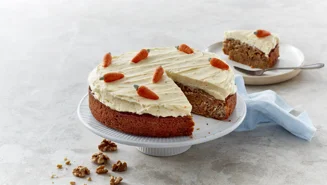 Swiss carrot cake