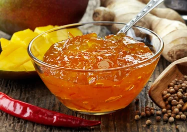 Wheat Porridge and Spicy Chutney