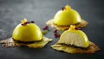 Citronmousse dessert