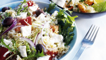 Ljummen bulgursallad