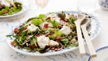 Fransk bondsallad med kyckling