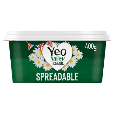 Yeo Valley Organic Spreadable Butter 400g