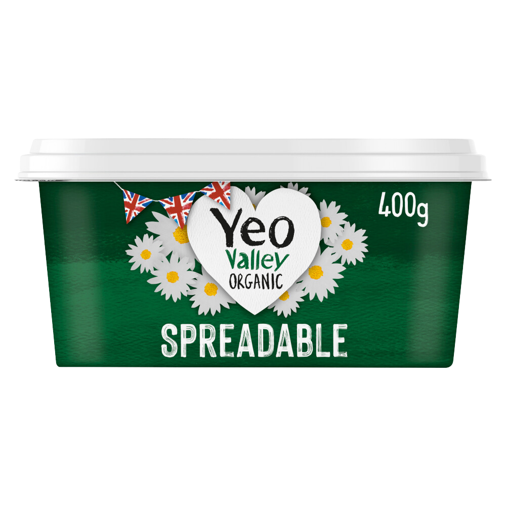 Yeo Valley Organic Spreadable Butter 400g