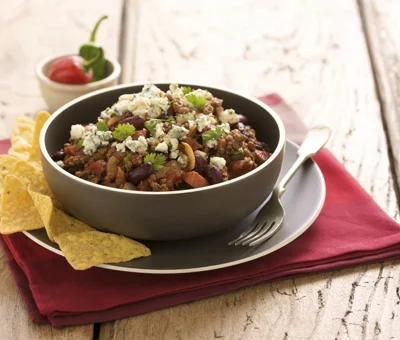 Beef Chilli with Blue