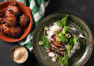 Air fryer chicken thigh fillets