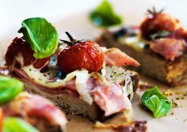 Bruschetta με ντομάτα