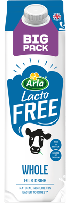 Arla® Lactofree Whole Milk Drink 2L