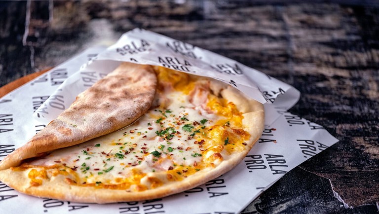 Turkey and Cheese Manouche