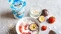 Skyr bowl met passievrucht
