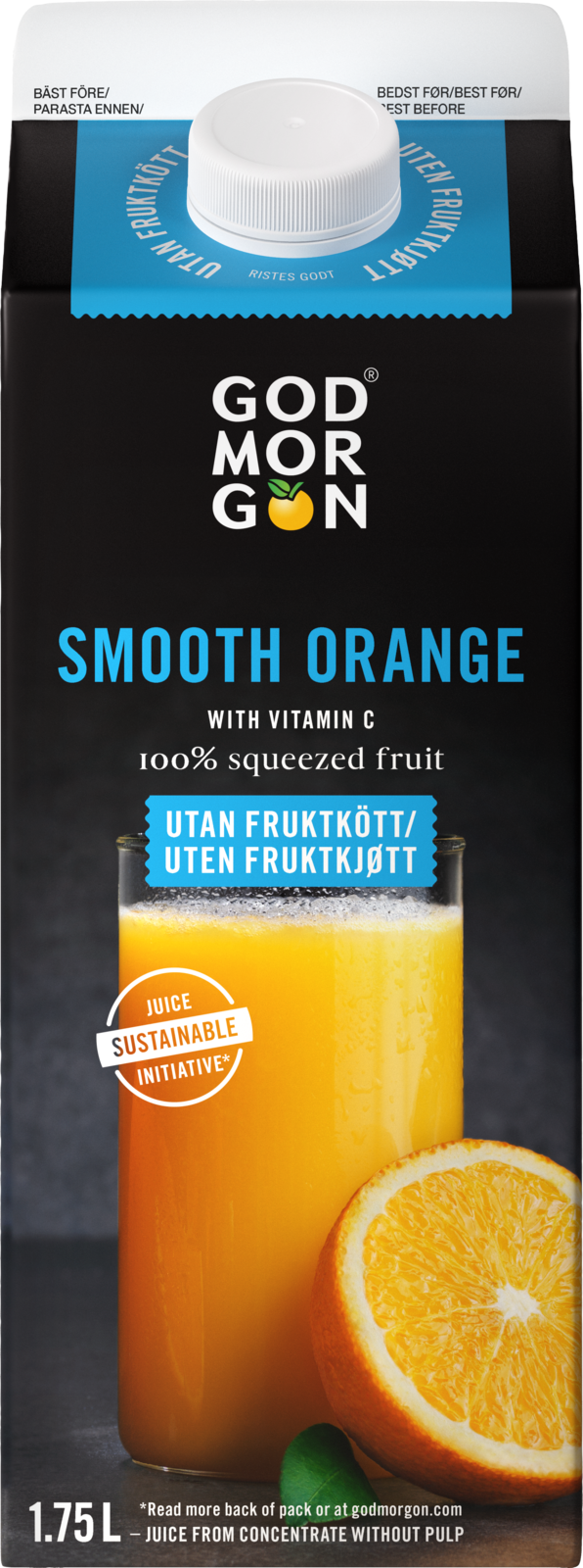 Smooth Appelsin 1,75 liter