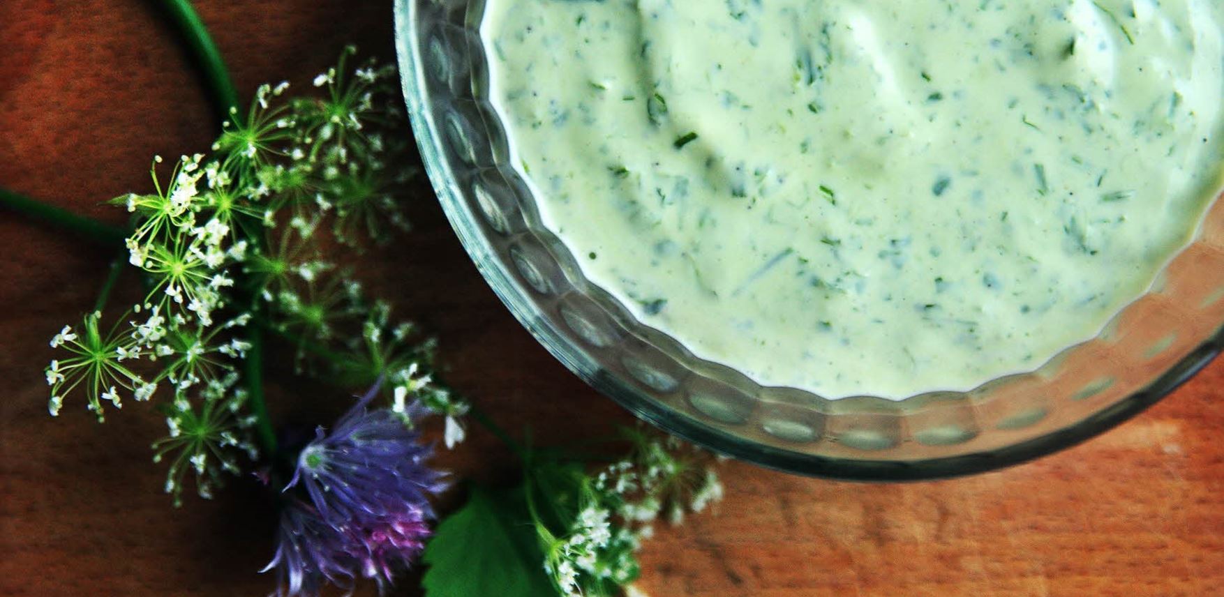 Koriander-yoghurtsaus