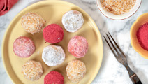 Vita chokladbollar