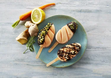 Carrot ice cream