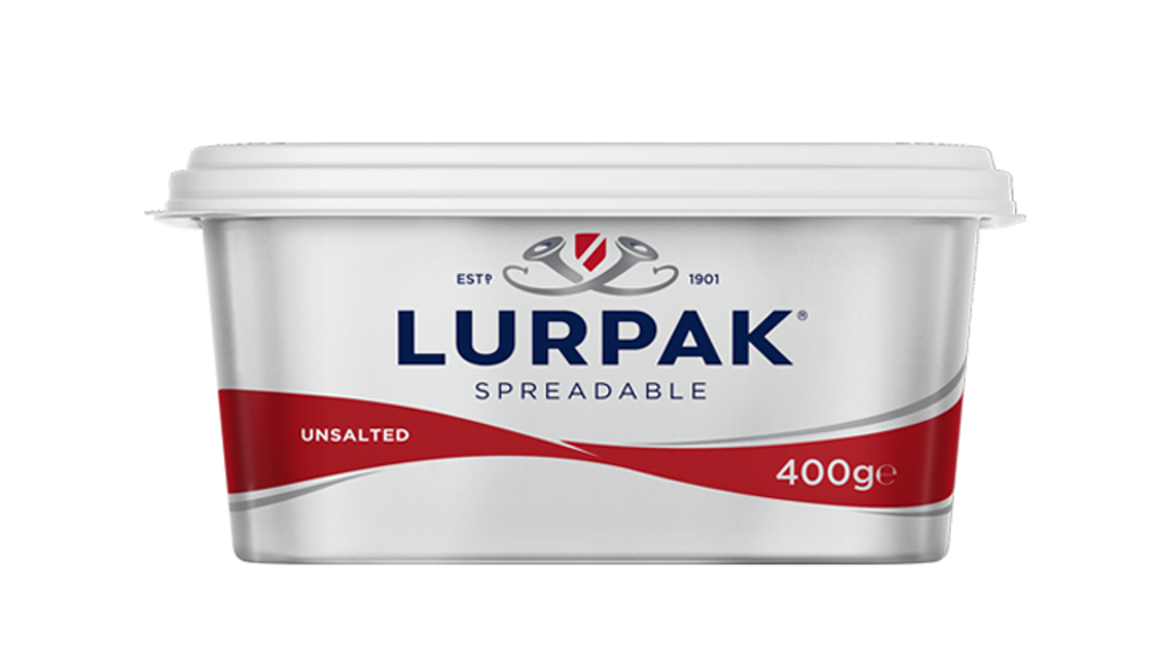 Spreadable Unsalted Butter Lurpak®