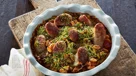 Bønnecassoulet med medister