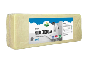 Arla Pro British Mild Cheddar Cheese 5kg