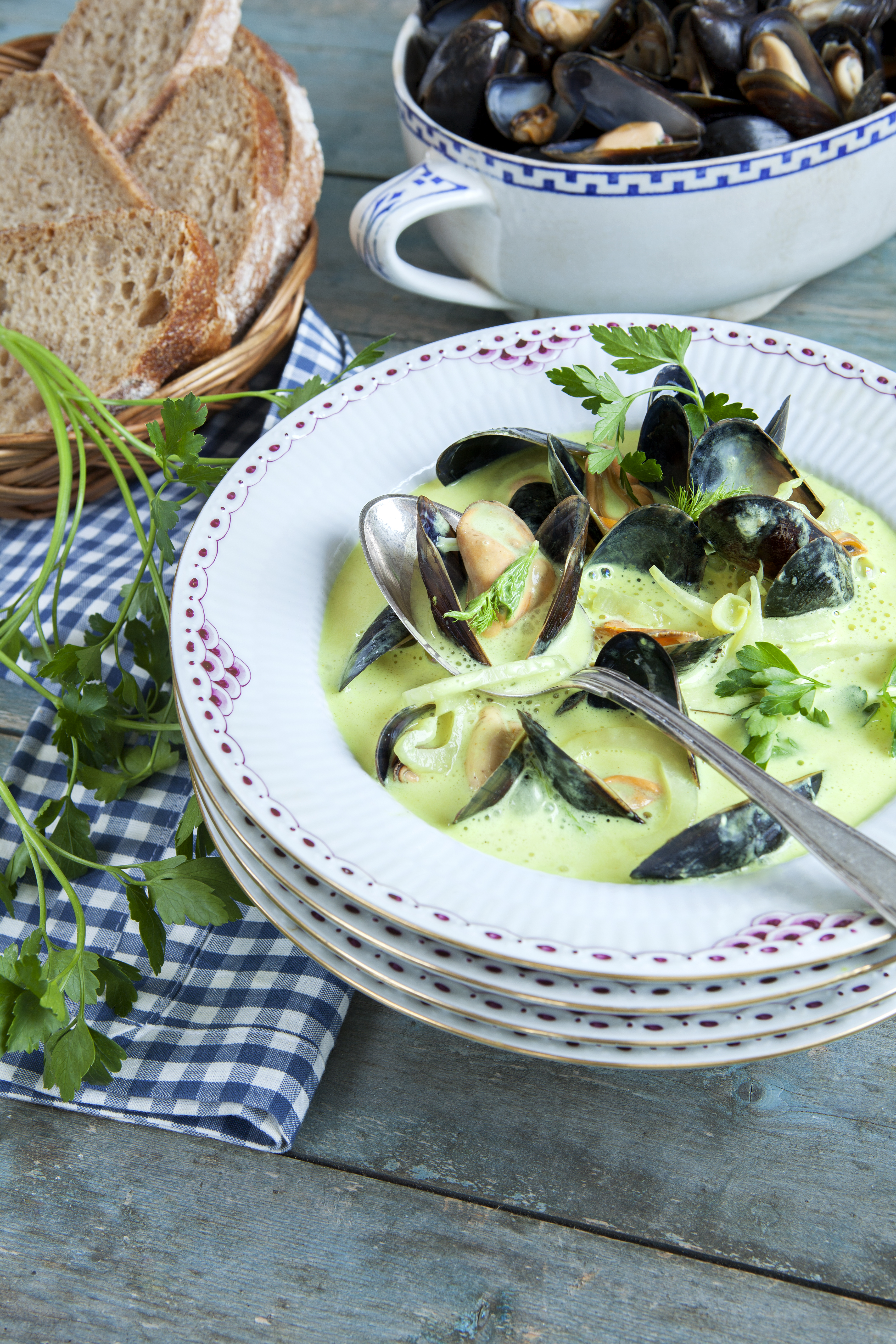 Muschelsuppe Rezept | Arla - Rezept