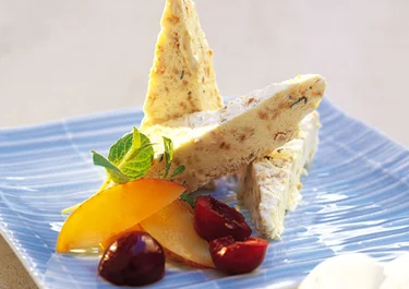 Kokosparfait med mynta