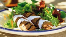 Kebab med vitlök