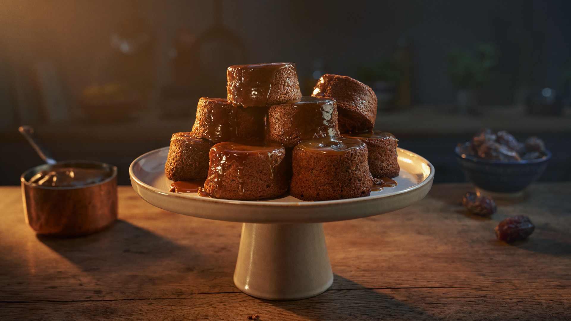 MINI STICKY TOFFEE PUDDINGS