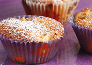 Omenainen cupcake