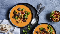 Tomatsuppe med kødboller