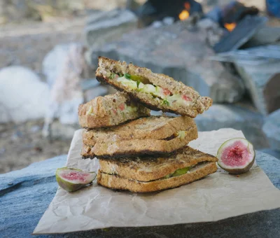 Sandwhich med fiken og chili
