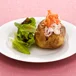 Bakad potatis med räkröra