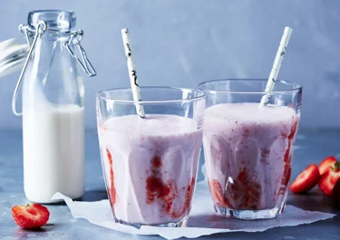 Jordgubbsdrink