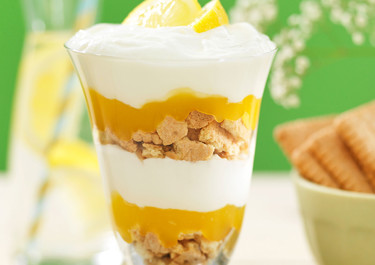 Lactose-free lemon trifle 