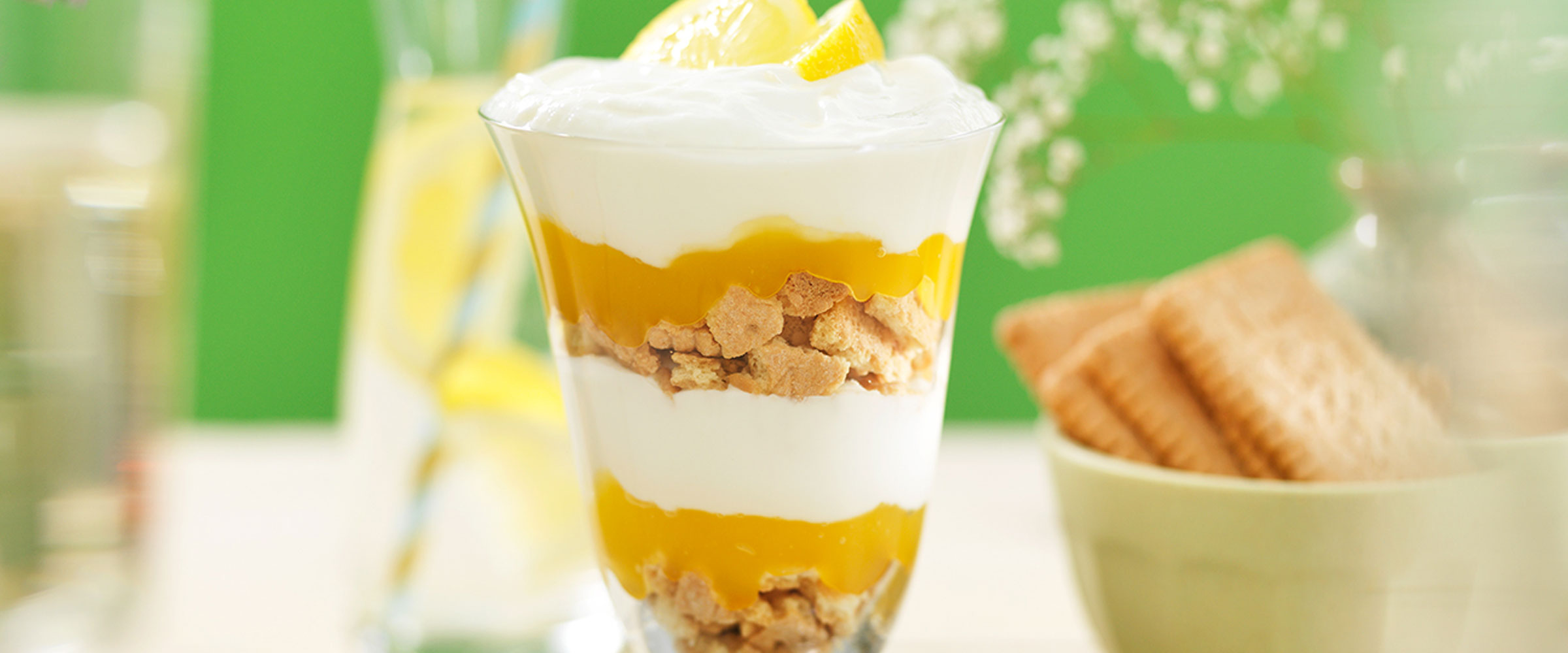 Laktosefreier Zitronen-Trifle | Arla - Rezept