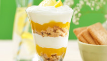 Lactose-free lemon trifle 