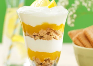 Lactose-free lemon trifle