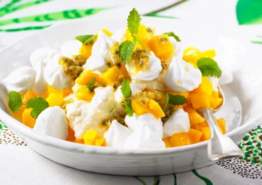 Marängsviss med frukt