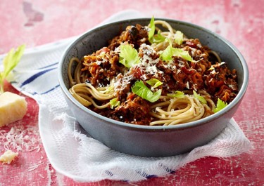 Linssibolognese