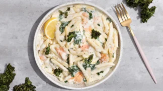 Pâtes au saumon fumé et au mascarpone