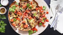 Köttfärspaj med oliver